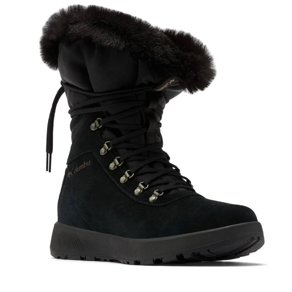 Columbia slope side omniheat black winter snow boots size 8.5 NEW - Picture 3 of 14